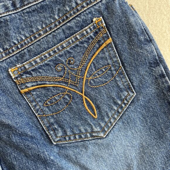 Y2k Micro Mini Jean Skirt Size 4 Low Rise Indie Fairy Grunge Old Navy Vintage - Picture 2 of 10